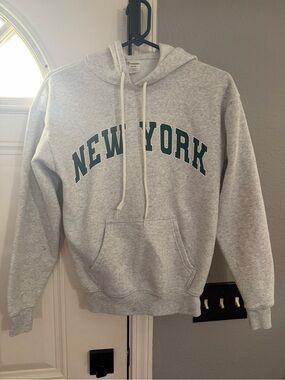 No Boundaries White Fleece Pullover Hoodie